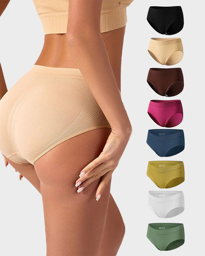 Women’s  Low-waisted Cotton Underwear  Soft Stretch Breathable Ladies Panties