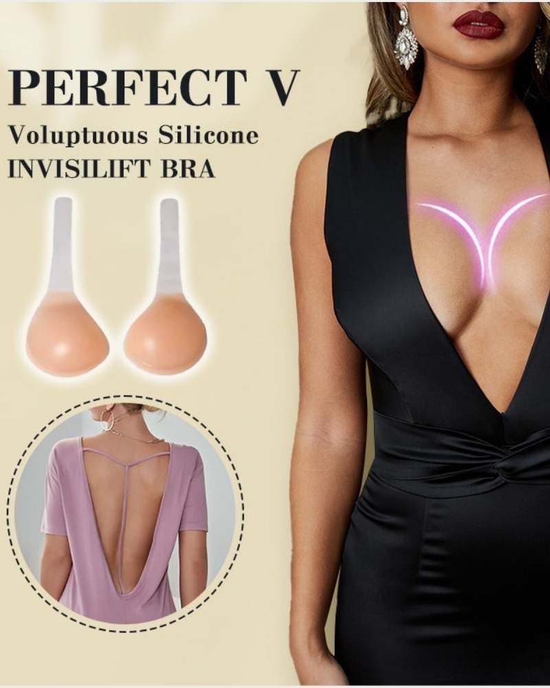 BlissShe® Voluptuous Silicone Invisible Bra