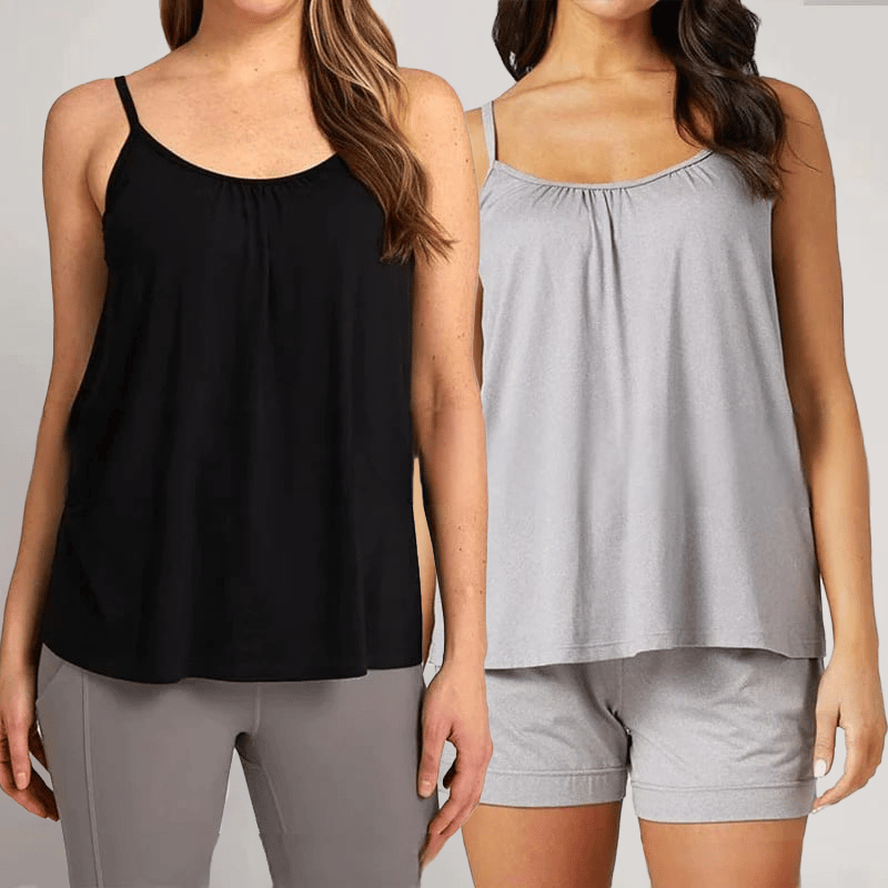 ❤️‍🔥Last Day 75% Off- Tank Top With Built-in Bra