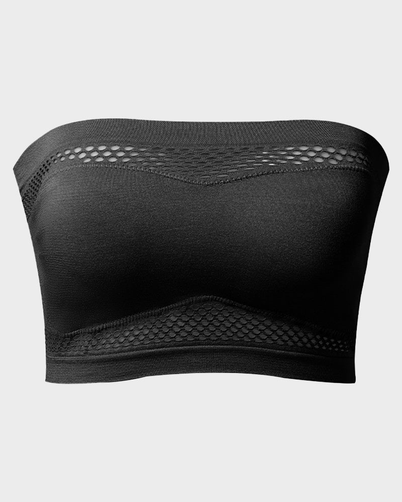 BlissShe® Bandeau Crop Tube Top Bra