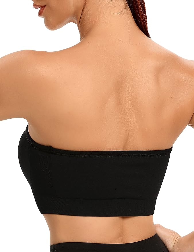 BlissShe® Non-Slip Bandeau Seamless Wireless Strapless Bra