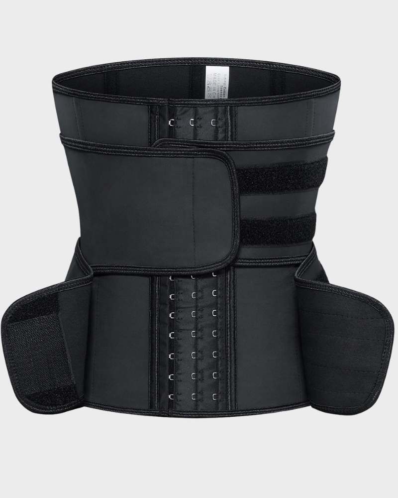 BlissShe® Latex Buckle Waist Corset Belt