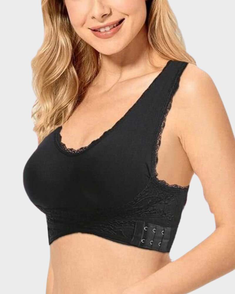 BlissShe® Breathable Comfort Push Up Lace Bra