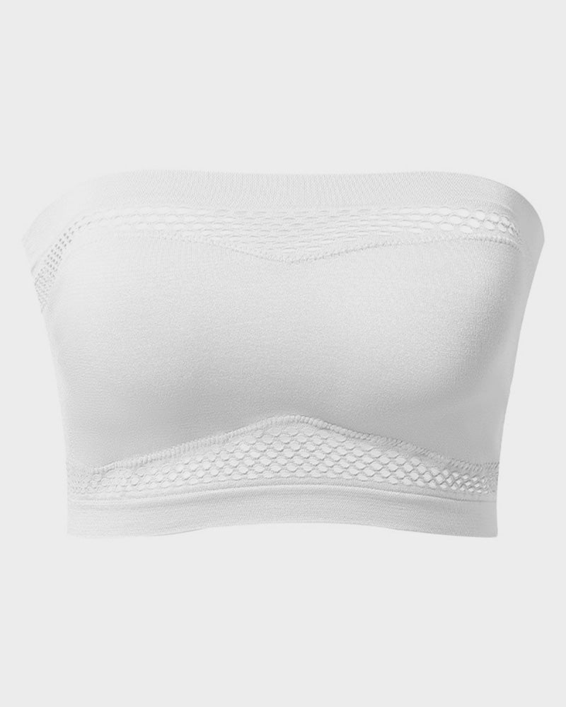 BlissShe® Bandeau Crop Tube Top Bra