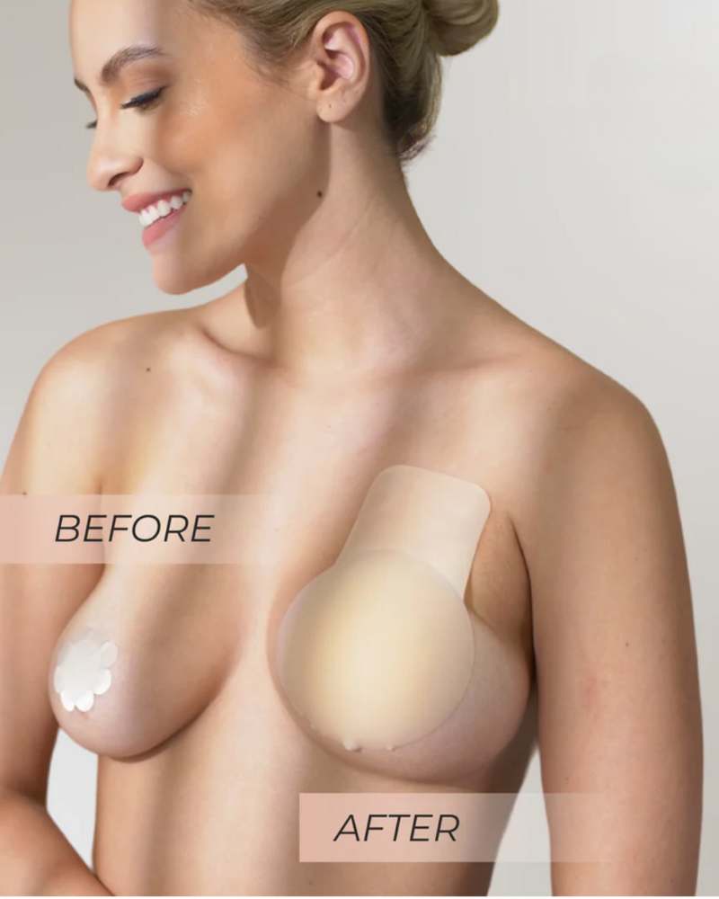 Invisible Silicone Matte Lift Up Bra