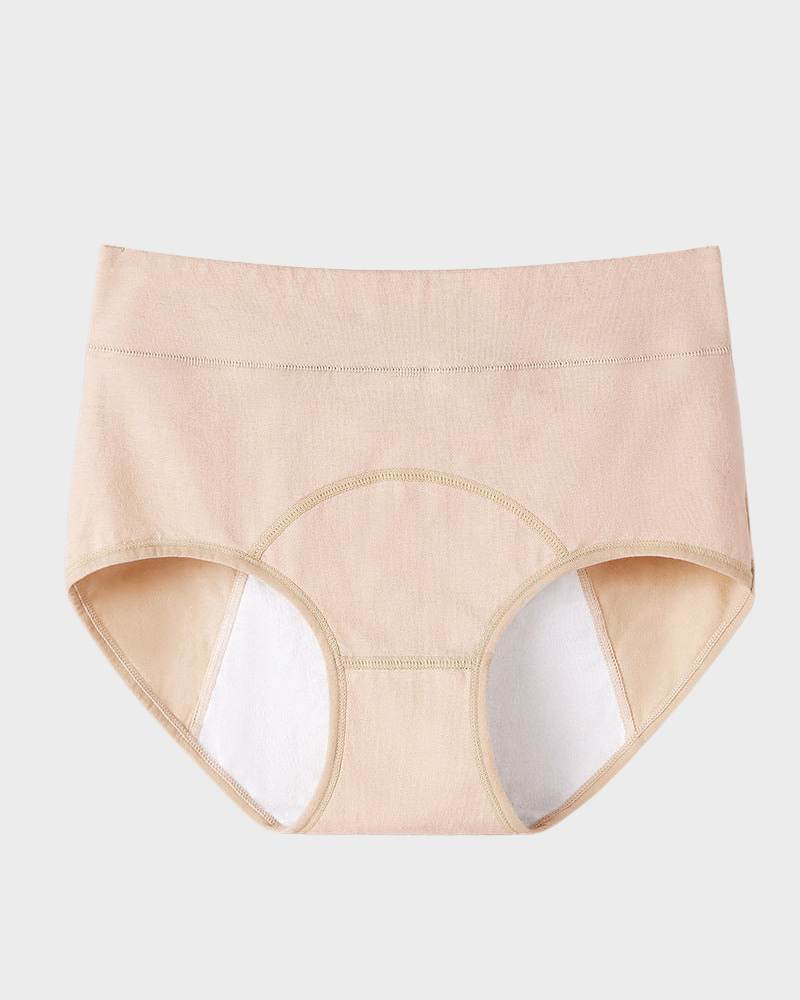 BlissShe® Cotton High Waist Comfort Leakproof Panties