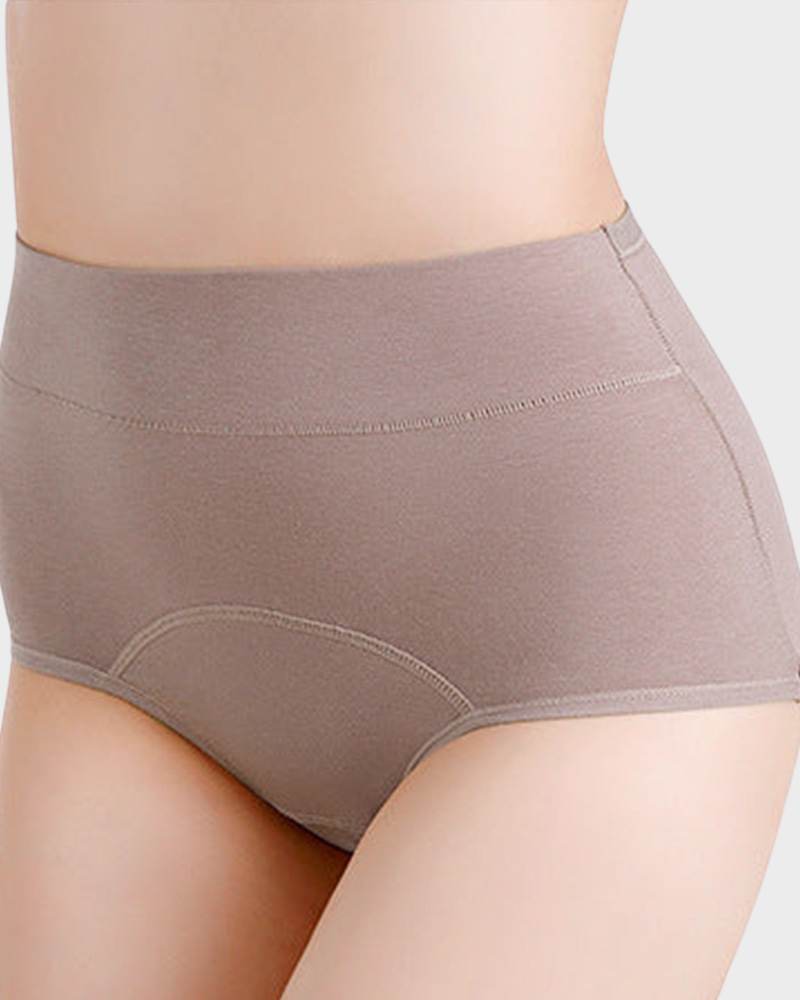 BlissShe® Cotton High Waist Comfort Leakproof Panties