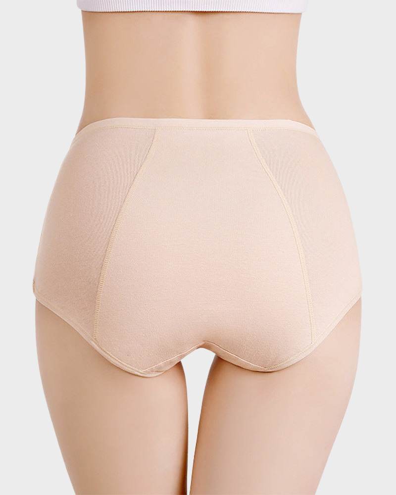 BlissShe® Cotton High Waist Comfort Leakproof Panties