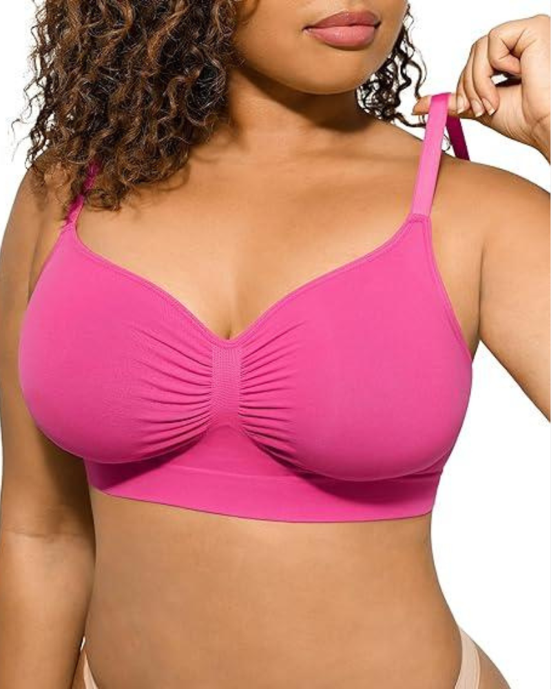 BlissShe® Women's Full Coverage Non-Padded Wireless Sculpt Bra