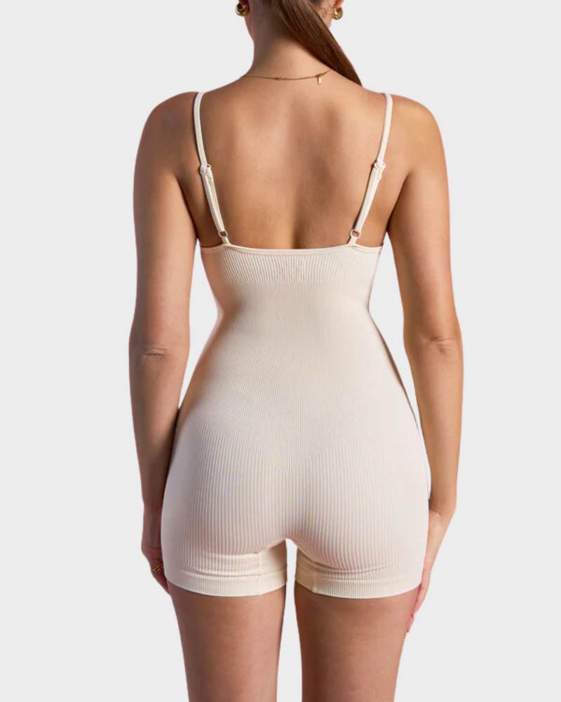 BlissShe® Jumpsuit-Shorts mit Spaghettiträgern