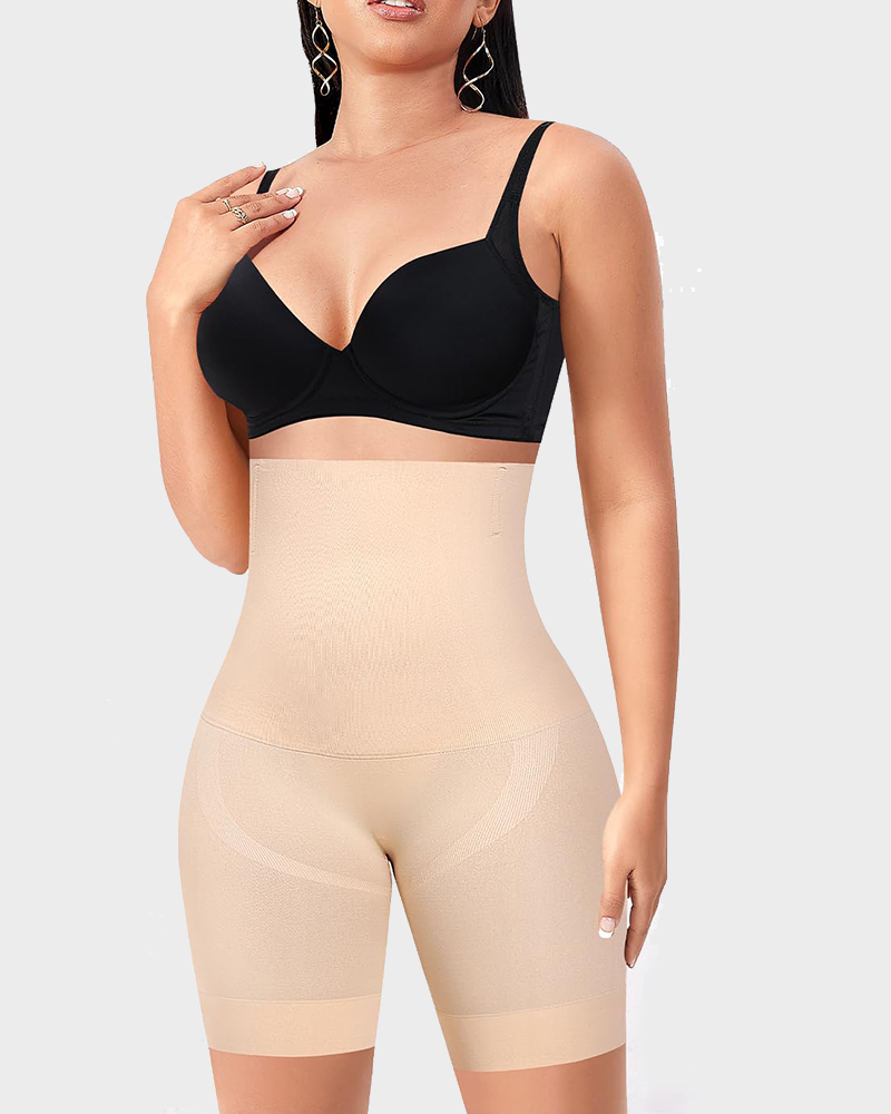 Women’s Shapewear Shorts, Slimming High-Waist Body Shaper