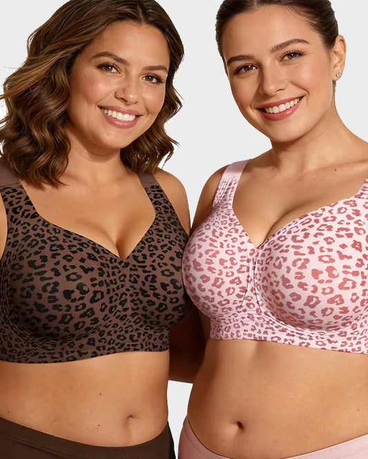 Breathable Wireless Full Coverage Smoothing Bra