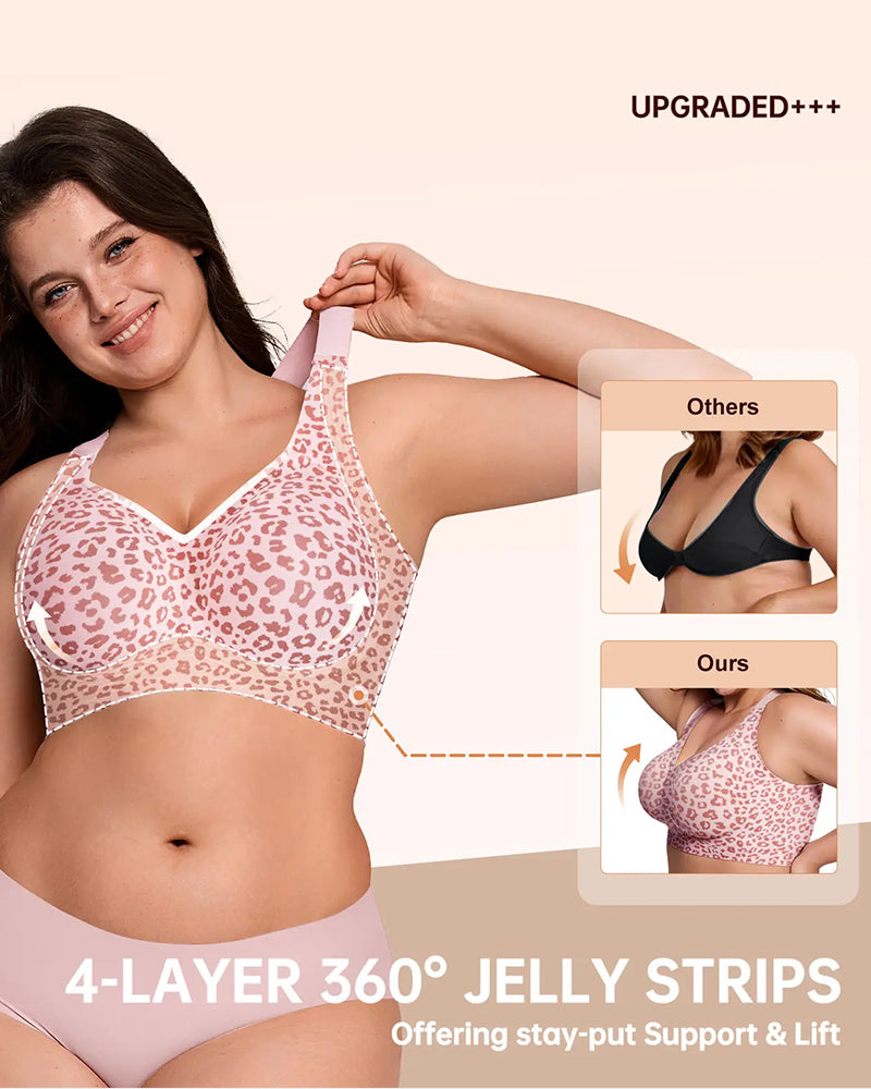 Breathable Wireless Full Coverage Smoothing Bra
