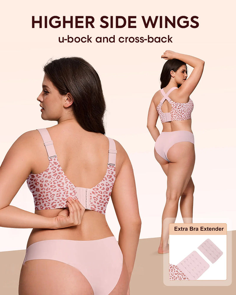 Breathable Wireless Full Coverage Smoothing Bra