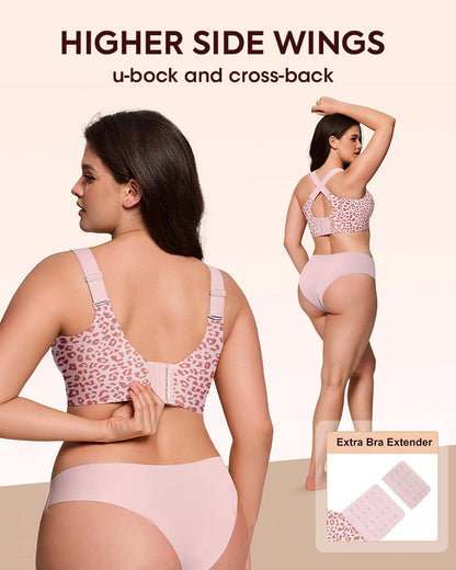 Breathable Wireless Full Coverage Smoothing Bra