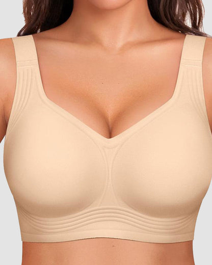 Breathable Wireless Full Coverage Smoothing Bra