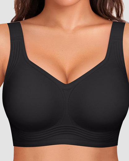Breathable Wireless Full Coverage Smoothing Bra