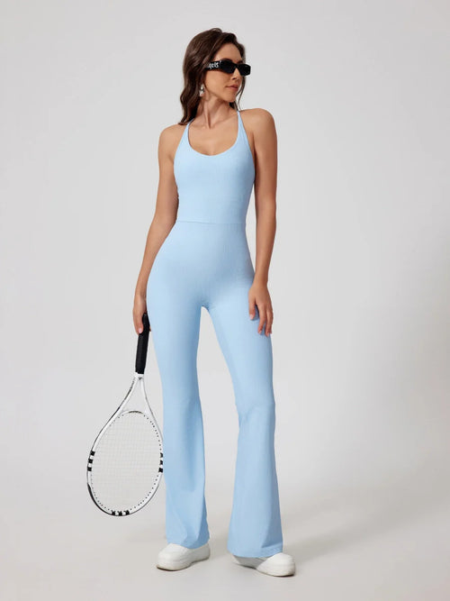 Strappy Halter Jumpsuit