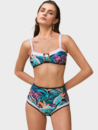 Vivid Blossom Bikini