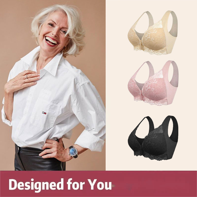 BlissShe®FRONT CLOSURE '5D' SHAPING WIRELESS BEAUTY BACK BRA(BUY 1 GET 2 FREE)