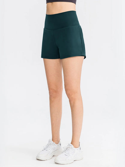 Super Tummy Control Back Pocket & Side Hidden Pocket Shorts 3"