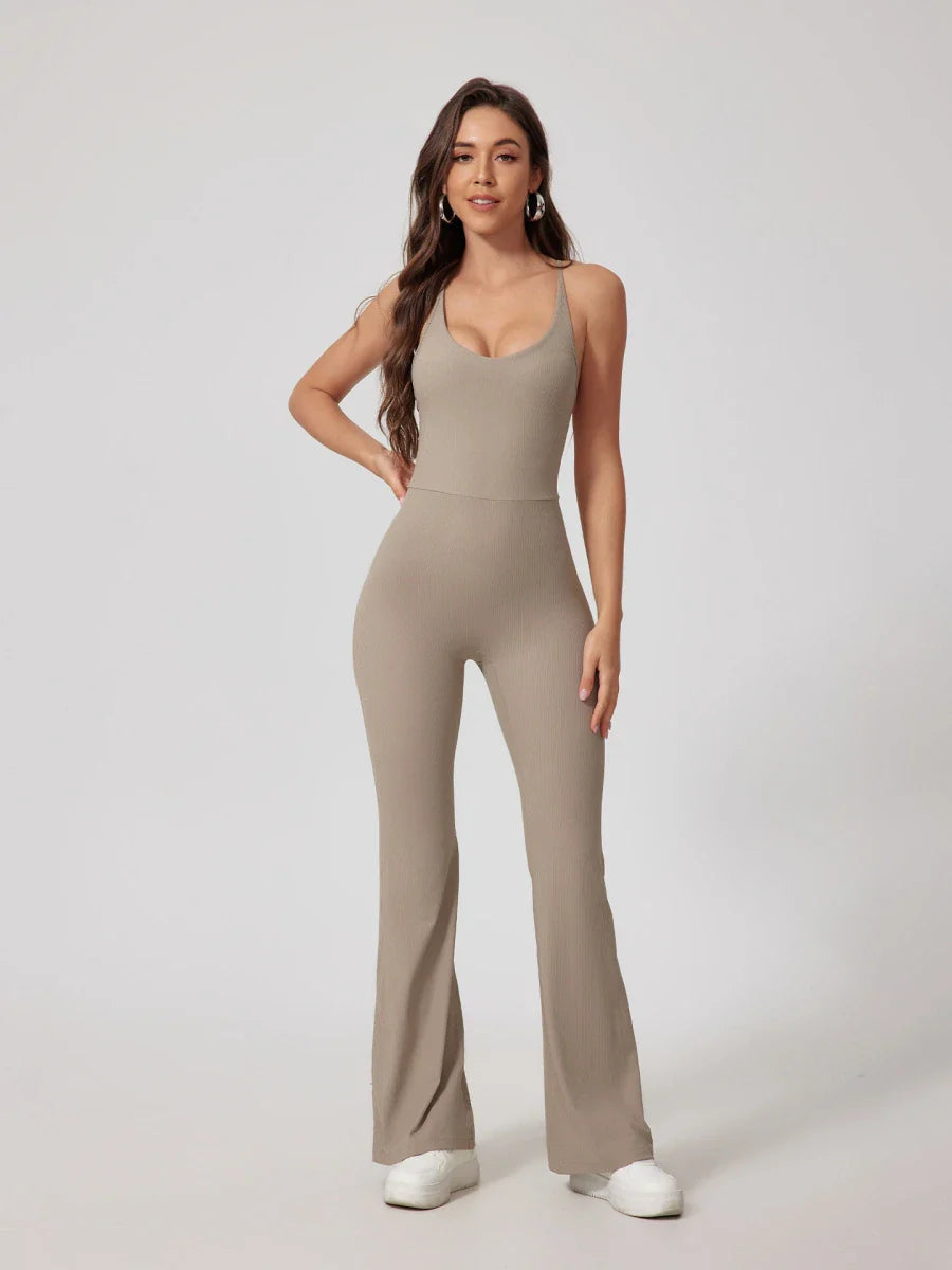 Strappy Halter Suit