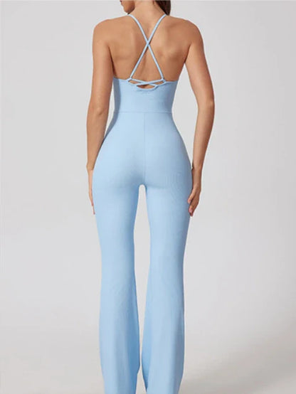 Strappy Halter Jumpsuit