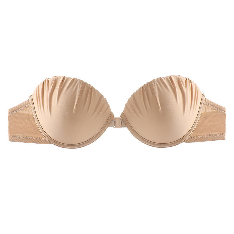 Women's Anti-Slip Invisible Wireless Strapless Bra -Push up Lift Support