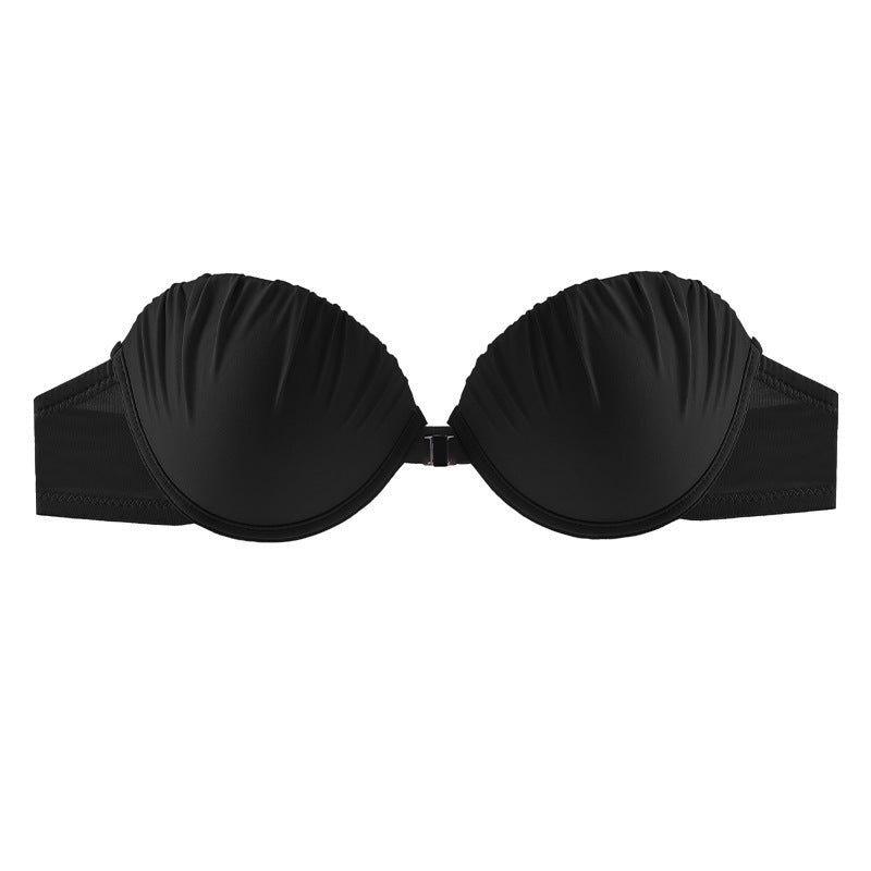 Women's Anti-Slip Invisible Wireless Strapless Bra -Push up Lift Support