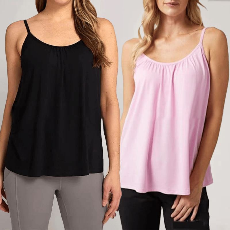 ❤️‍🔥Last Day 75% Off- Tank Top With Built-in Bra