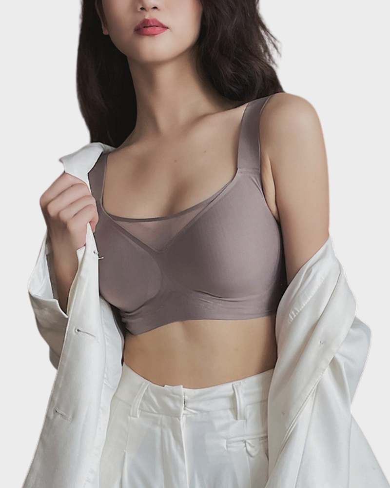 BlissShe® Mesh Front Contouring Bra