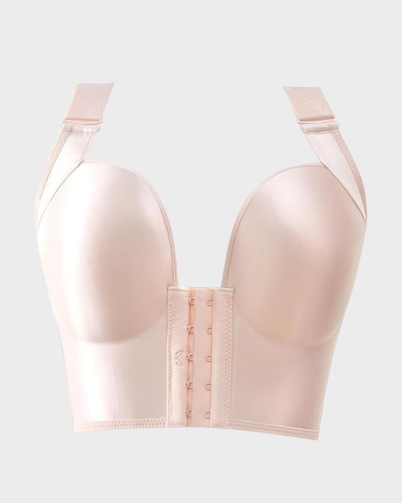 BlissShe® Wireless Plunge Push-Up Bra