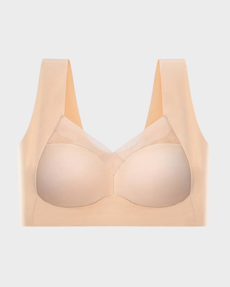 BlissShe® Comfortable Smoothing Mesh Bra