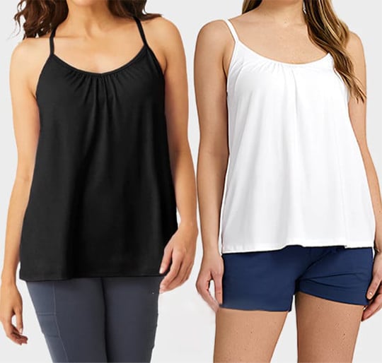 ❤️‍🔥Last Day 75% Off- Tank Top With Built-in Bra