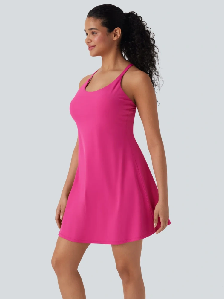 Athletic Dress with Unique Built-in Shorts