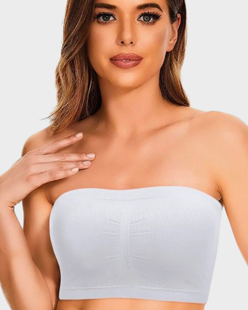 BlissShe® Strapless Seamless Bandeau Bra