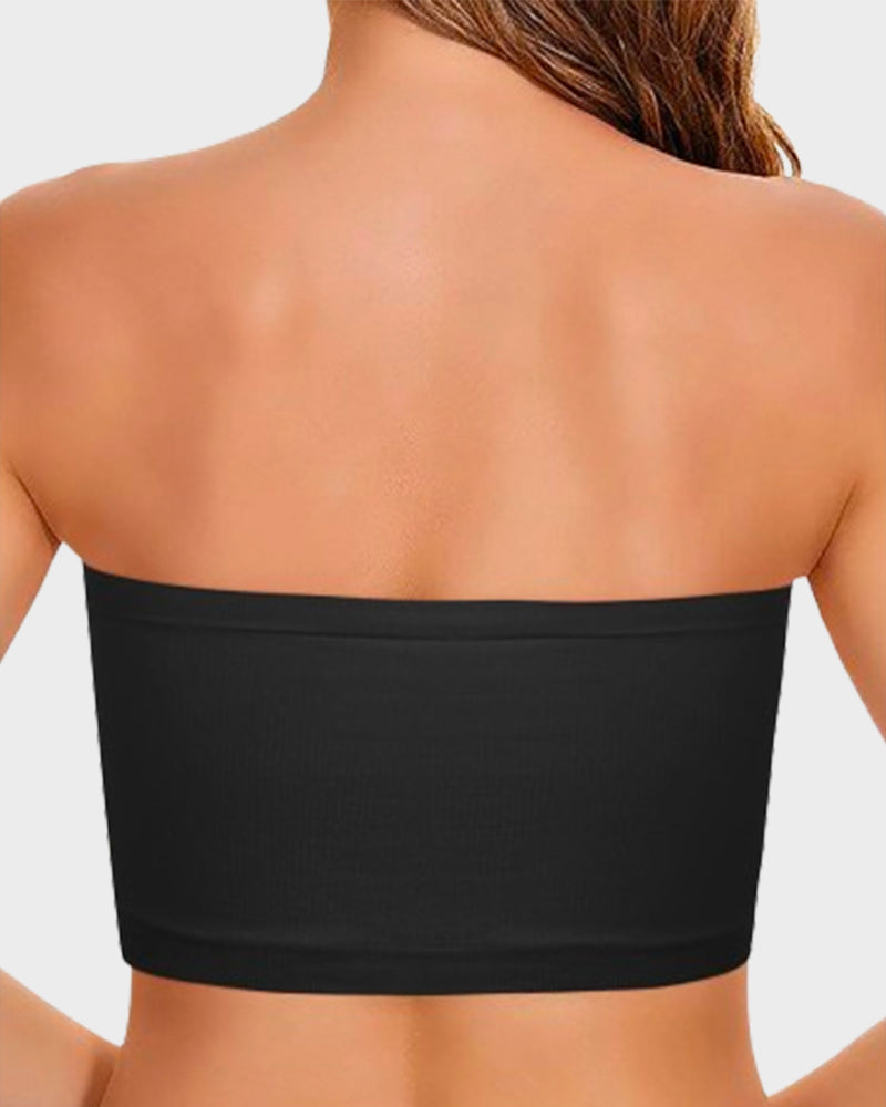 BlissShe® Strapless Seamless Bandeau Bra