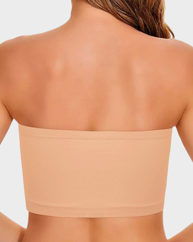 BlissShe® Strapless Seamless Bandeau Bra