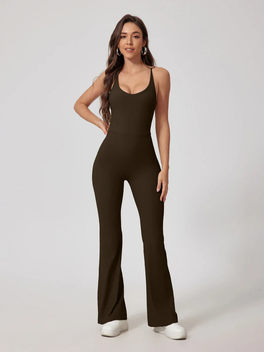 Strappy Halter Suit