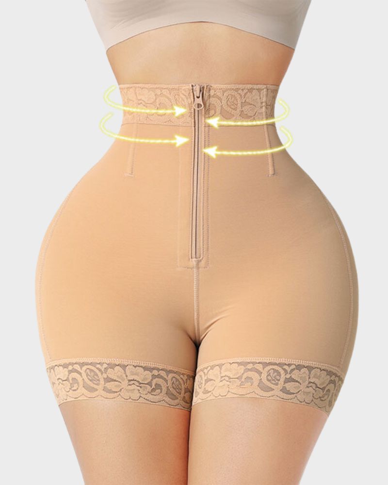 BlissShe® Boned Sculpt High Waist Shorts