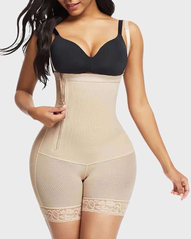 BlissShe® Side Zip Shaping Bodysuit