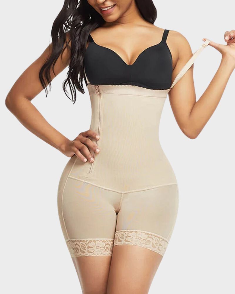 BlissShe® Side Zip Shaping Bodysuit