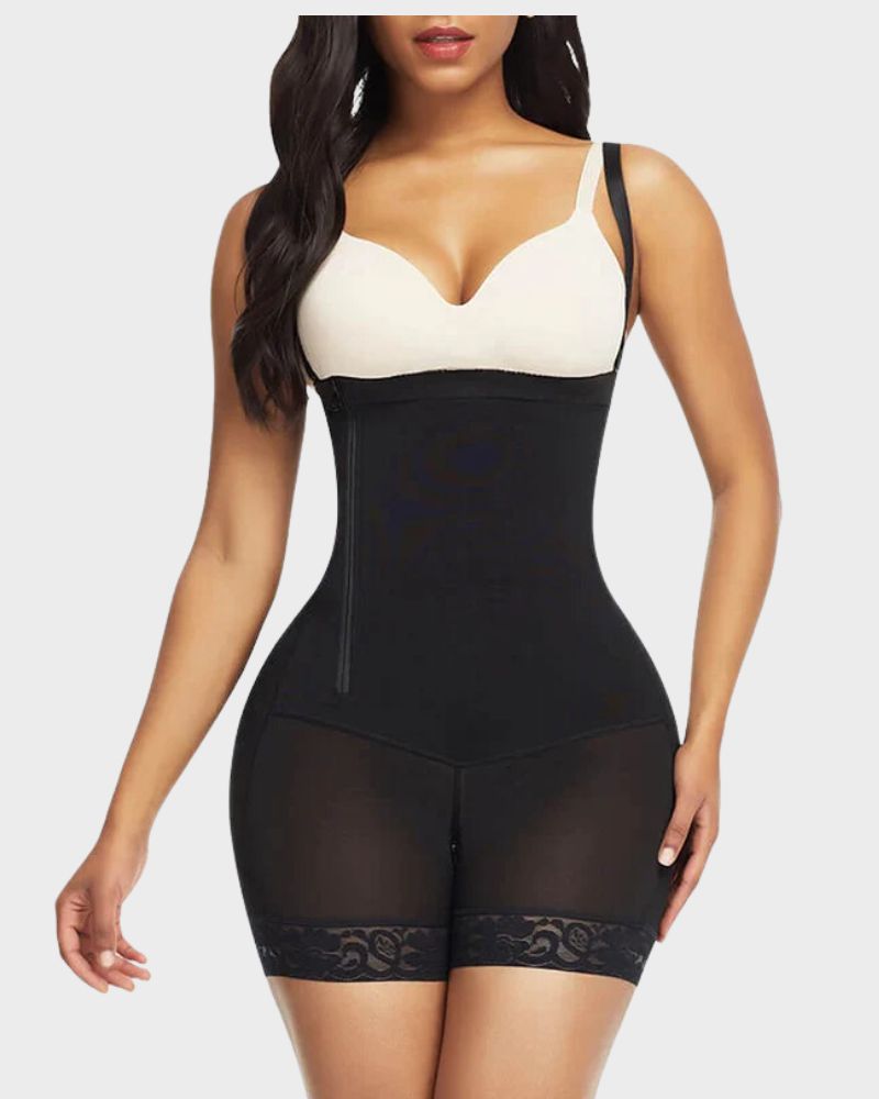 BlissShe® Side Zip Shaping Bodysuit