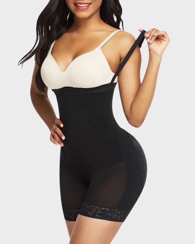 BlissShe® Side Zip Shaping Bodysuit