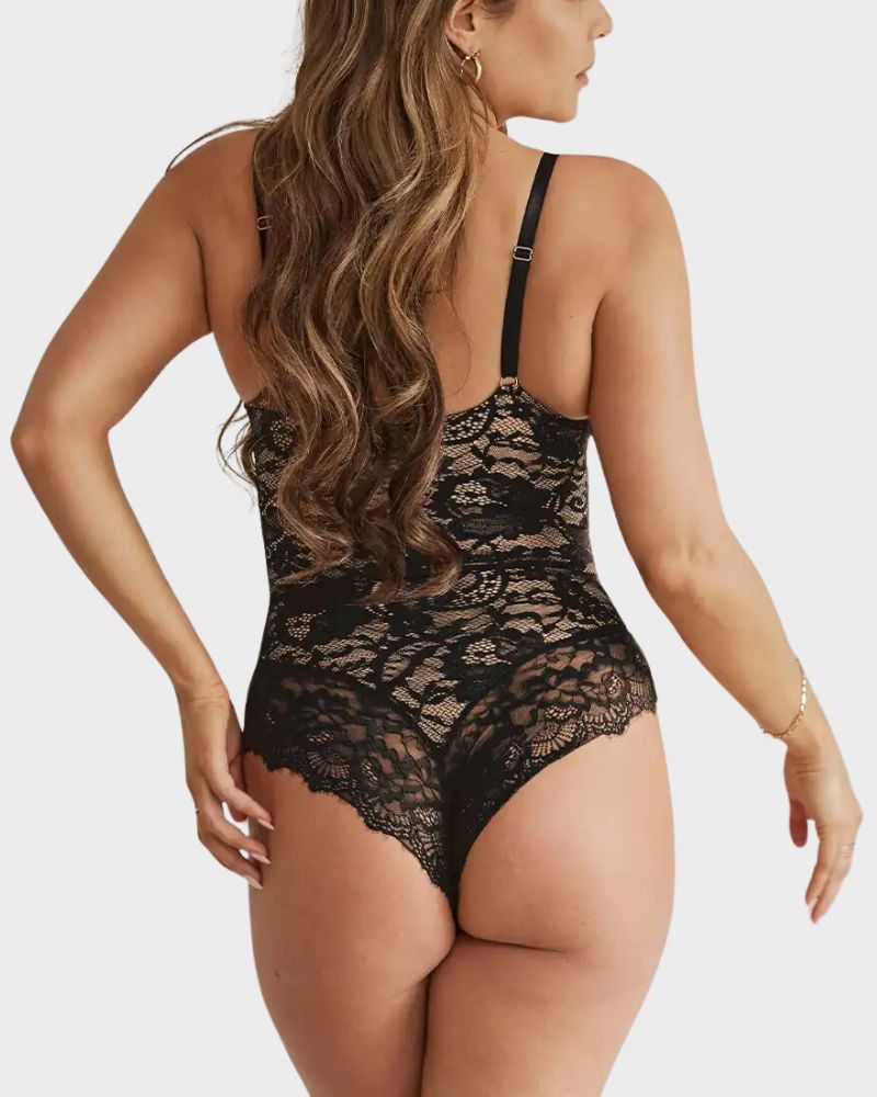 BlissShe® Lace Smooth Shapewear Bodysuit