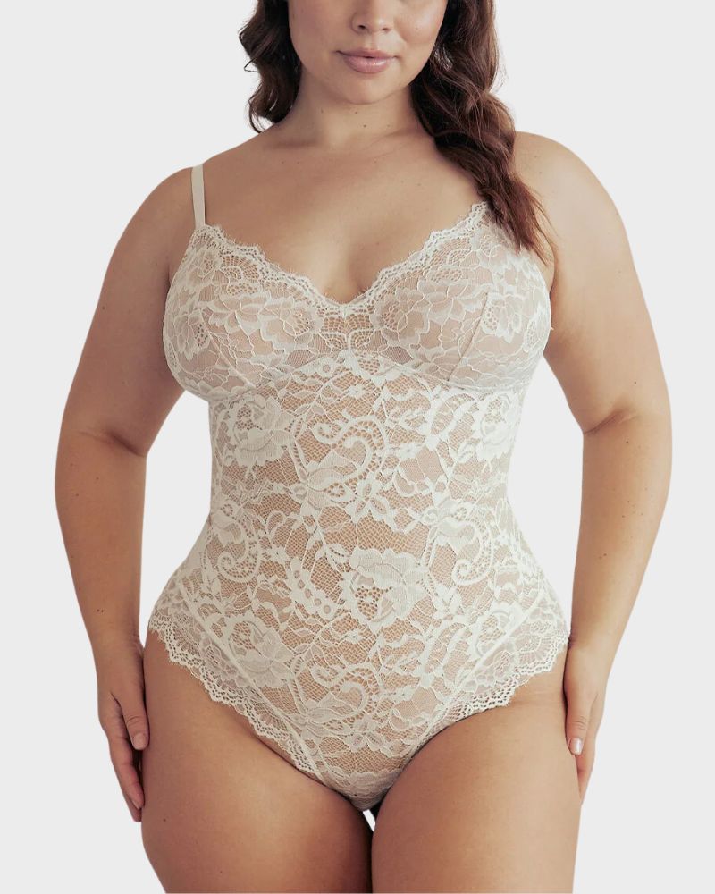 BlissShe® Lace Smooth Shapewear Bodysuit