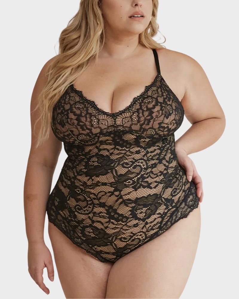 BlissShe® Lace Smooth Shapewear Bodysuit