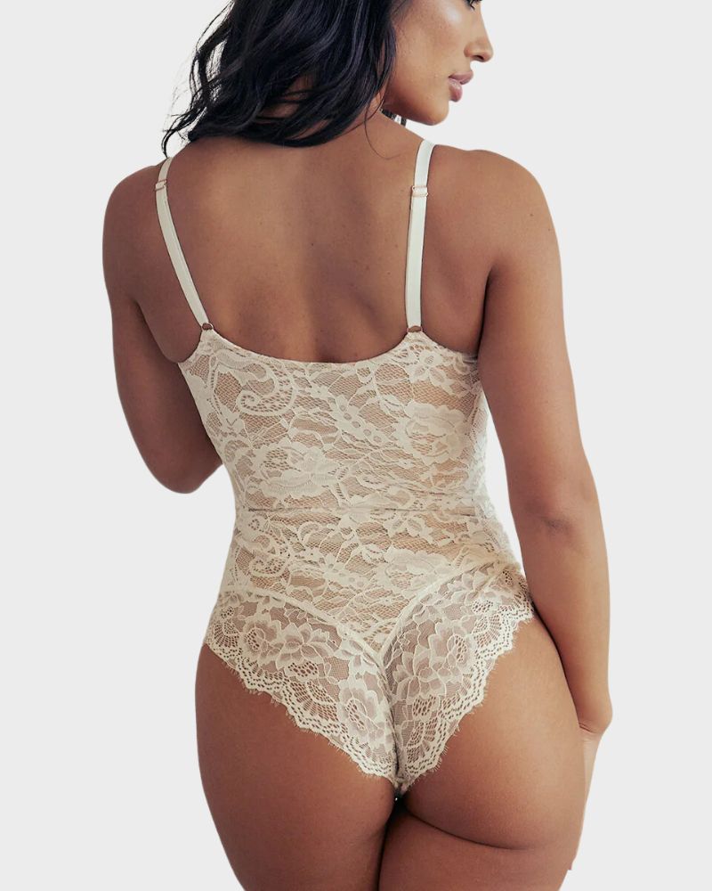 BlissShe® Lace Smooth Shapewear Bodysuit