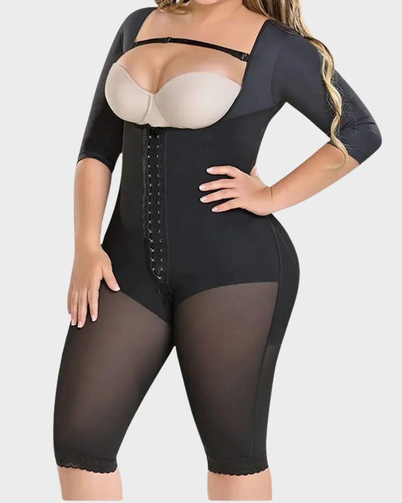 BlissShe® Comfort Long Sleeve Full Body Shaper