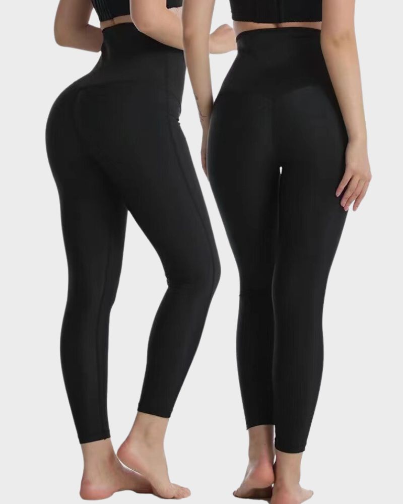 BlissShe® Eco-comfort Waistband Leggings